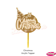 Load image into Gallery viewer, Holiday Themed Acrylic Toppers