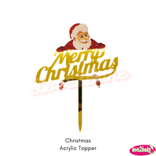 Load image into Gallery viewer, Holiday Themed Acrylic Toppers