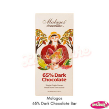 Load image into Gallery viewer, Malagos 65% Dark Chocolate Bar