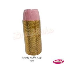Load image into Gallery viewer, pink dessert foil baking cup