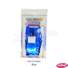 Load image into Gallery viewer, blue foil curtain