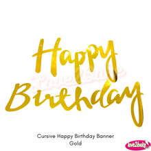 Load image into Gallery viewer, happy birthday banner