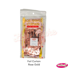 Load image into Gallery viewer, rose gold foil curtain