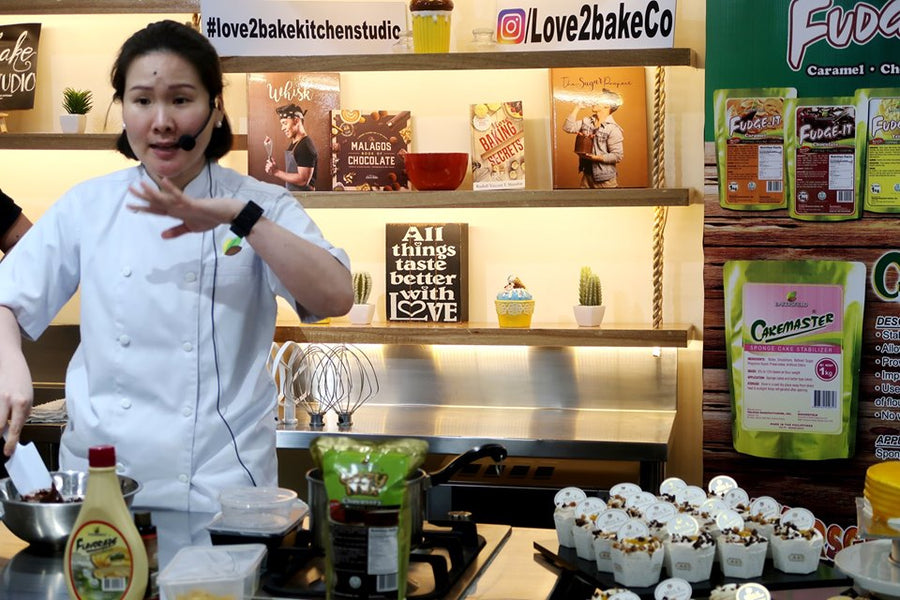 Bakersfield Back to Baking Demo with Chef Kazzie Sy