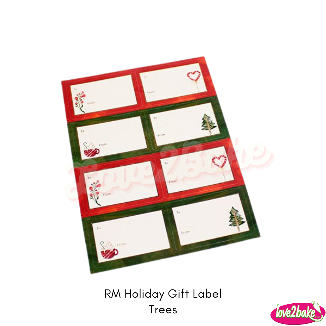 RM Holiday Gift Label – Love2Bake Philippines
