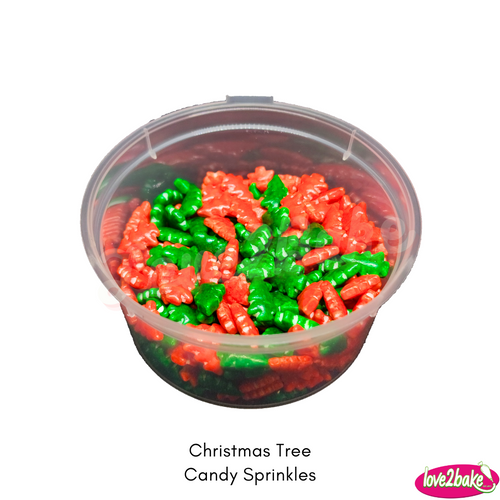 christmas tree candy sprinkles