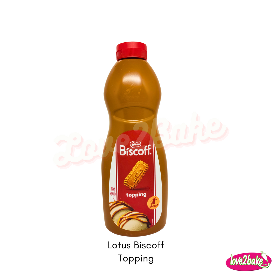 Lotus Biscoff Topping