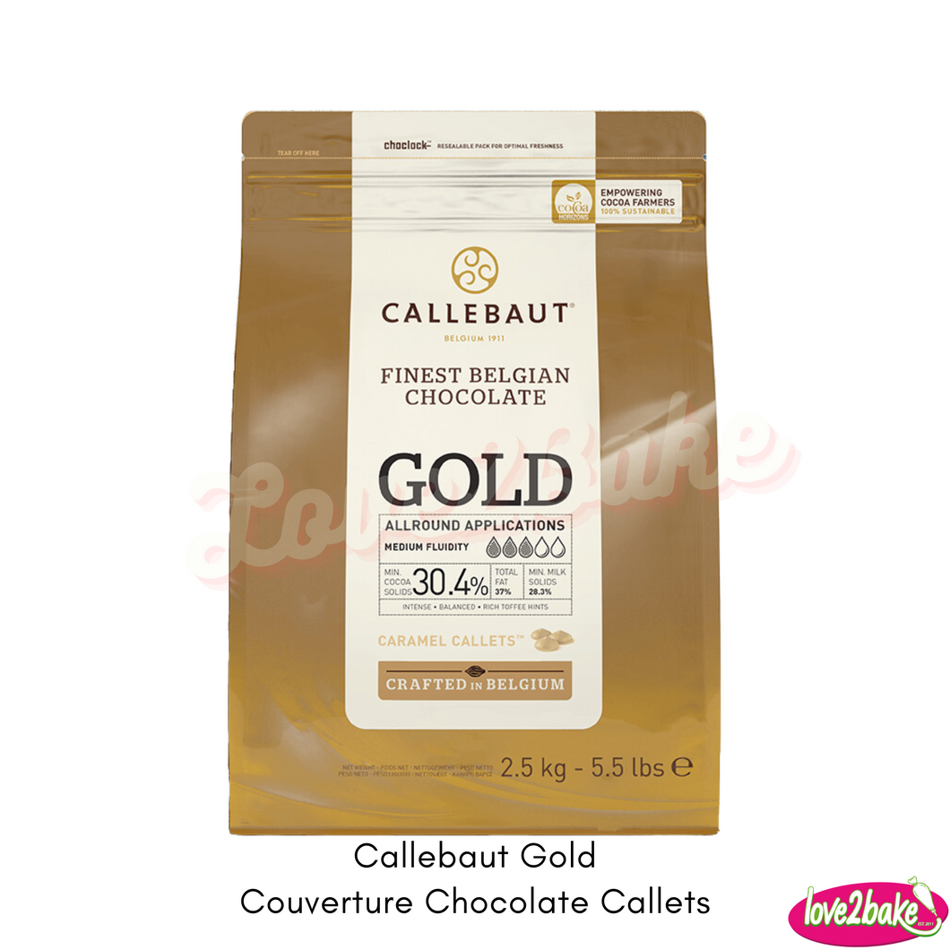 Callebaut Gold Chocolate Callets