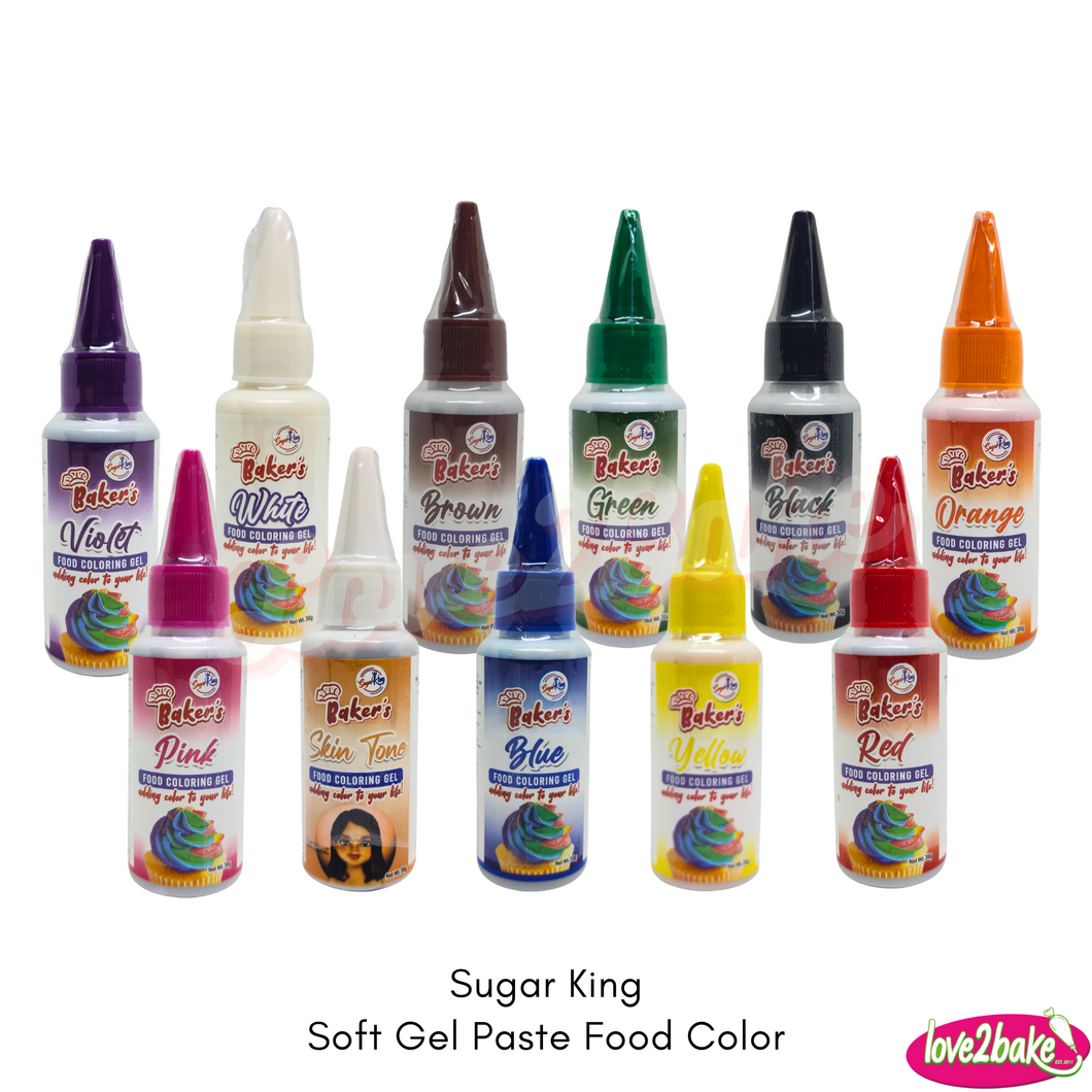 Sugar King Soft Gel Paste Food Color