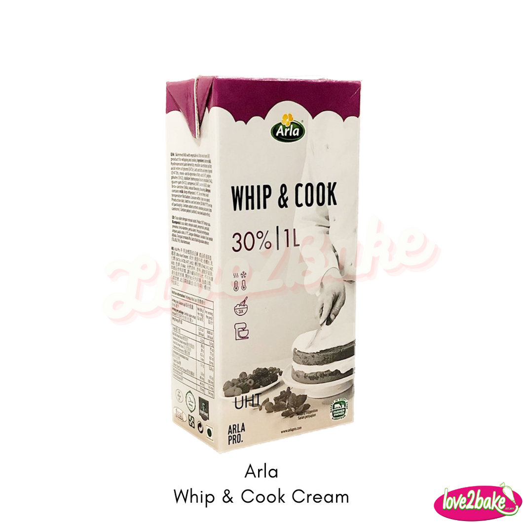 arla whip and cook cream