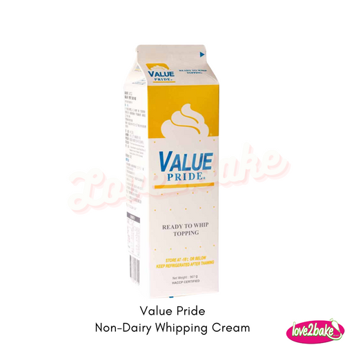 value pride non dairy whipping cream