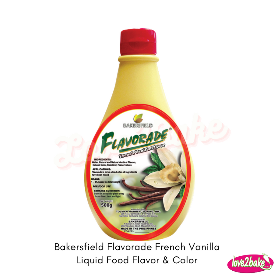 Bakersfield Flavorade Love2bake Philippines