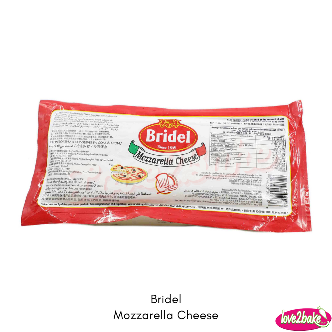 bridel mozzarella cheese