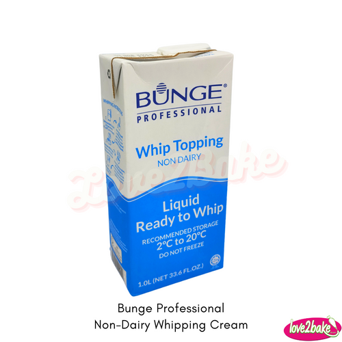 bunge professional non dairy whipping cream