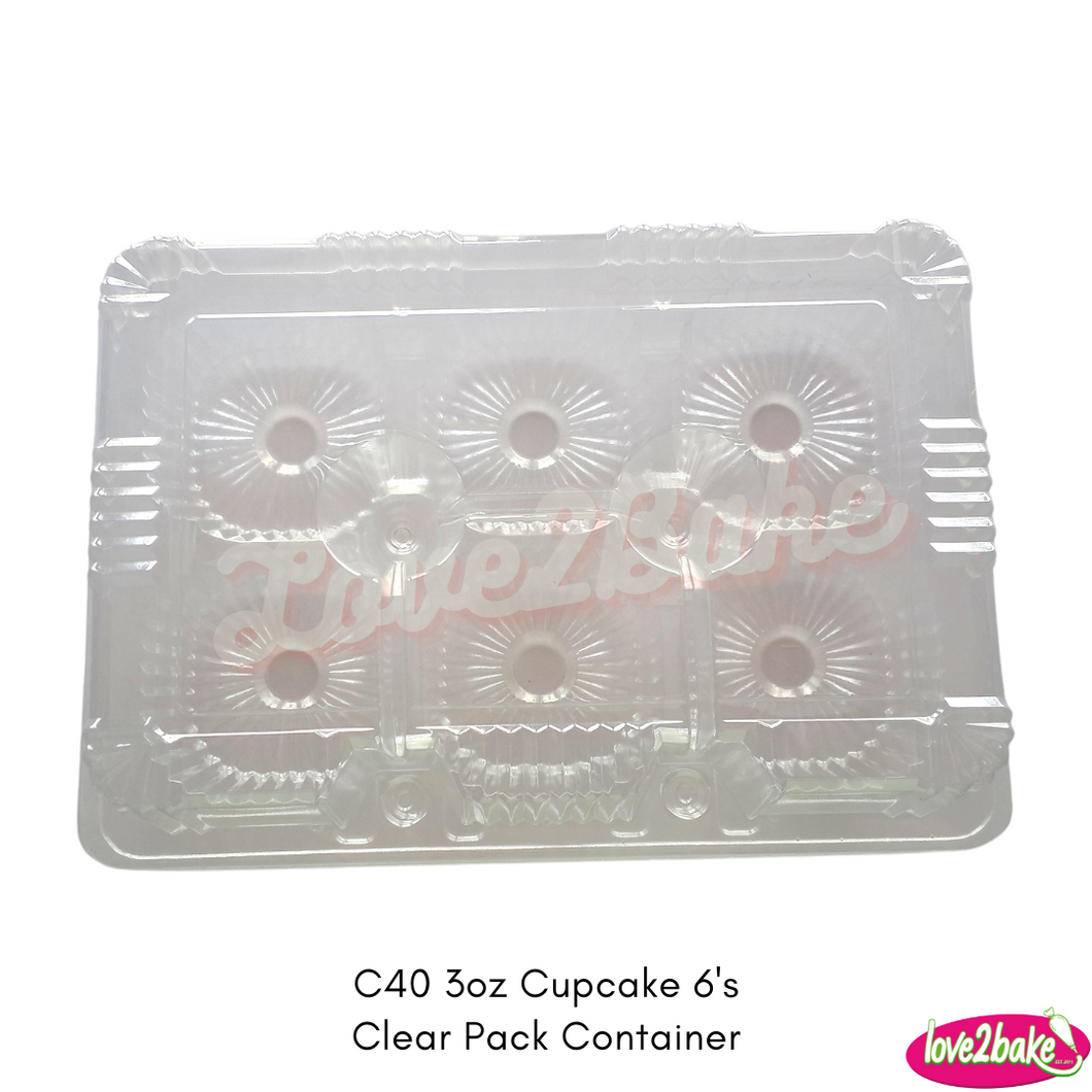 c40 clear pack container