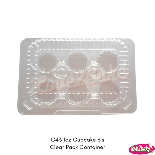 c43 clear pack container