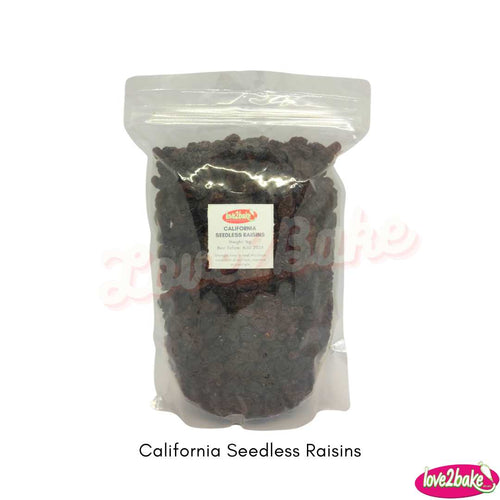 california seedless raisins