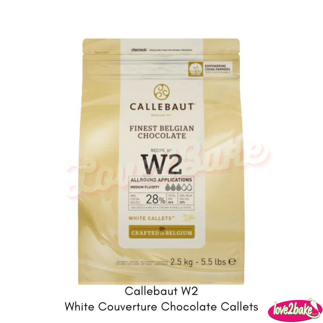 callebaut white callets