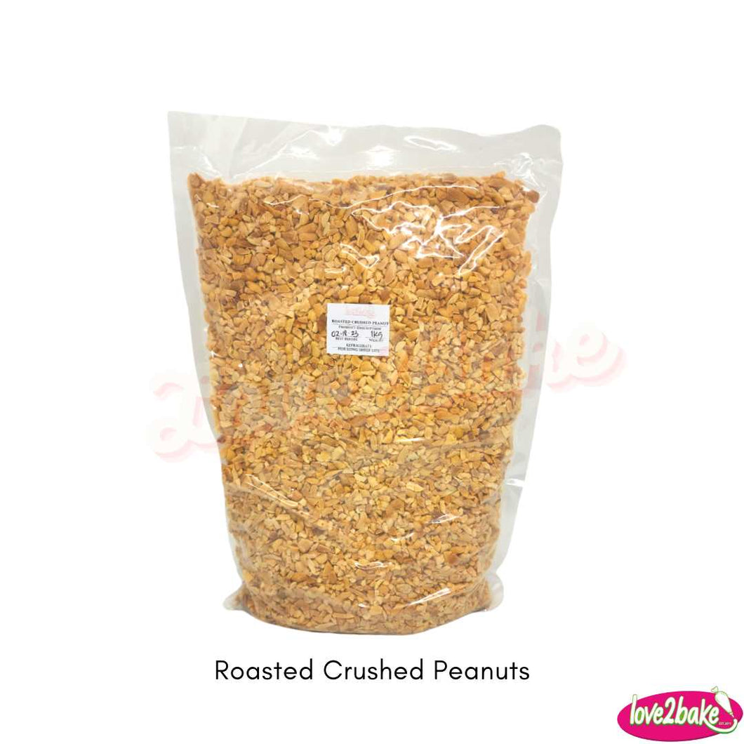 crushed peanuts