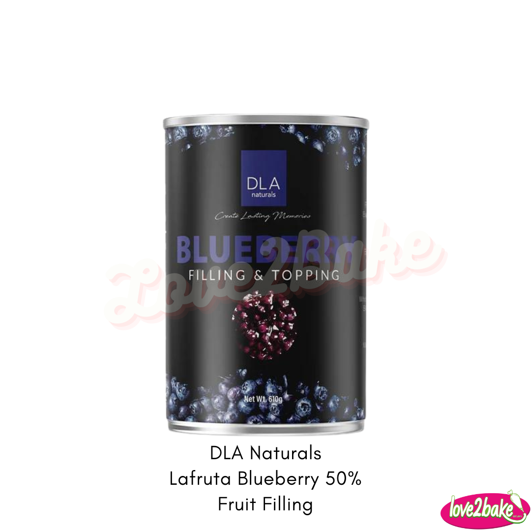 DLA Naturals Lafruta Blueberry 50% Fruit Filling – Love2Bake Philippines