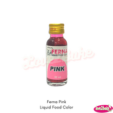 Load image into Gallery viewer, ferna liquid food color pink
