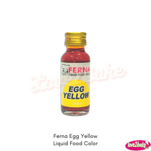 Load image into Gallery viewer, ferna liquid food color egg yellow
