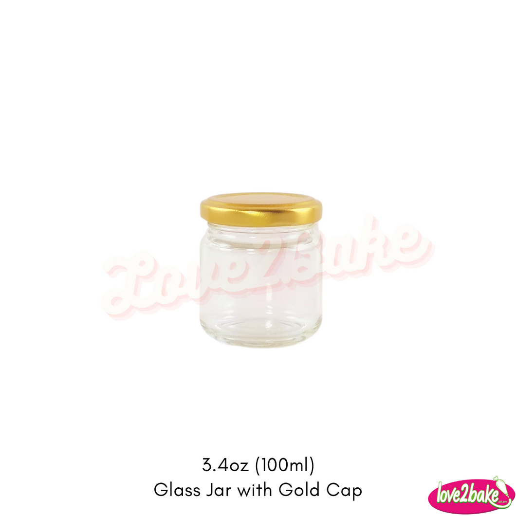 Oven-Safe Wide Mouth Glass Jar