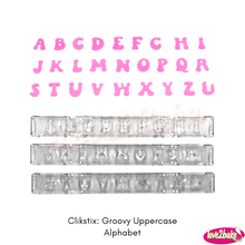 Load image into Gallery viewer, groovy clikstix uppercase
