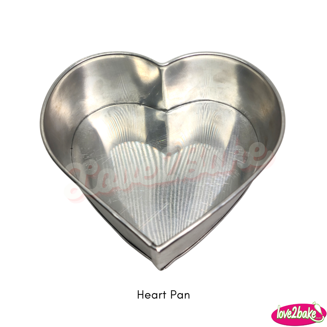 heart baking pan