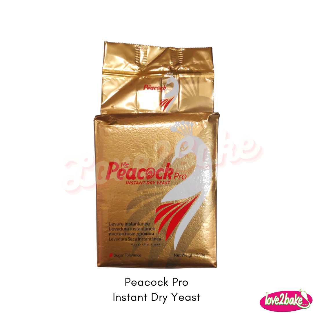 Peacock Pro Instant Dry Yeast – Love2Bake Philippines