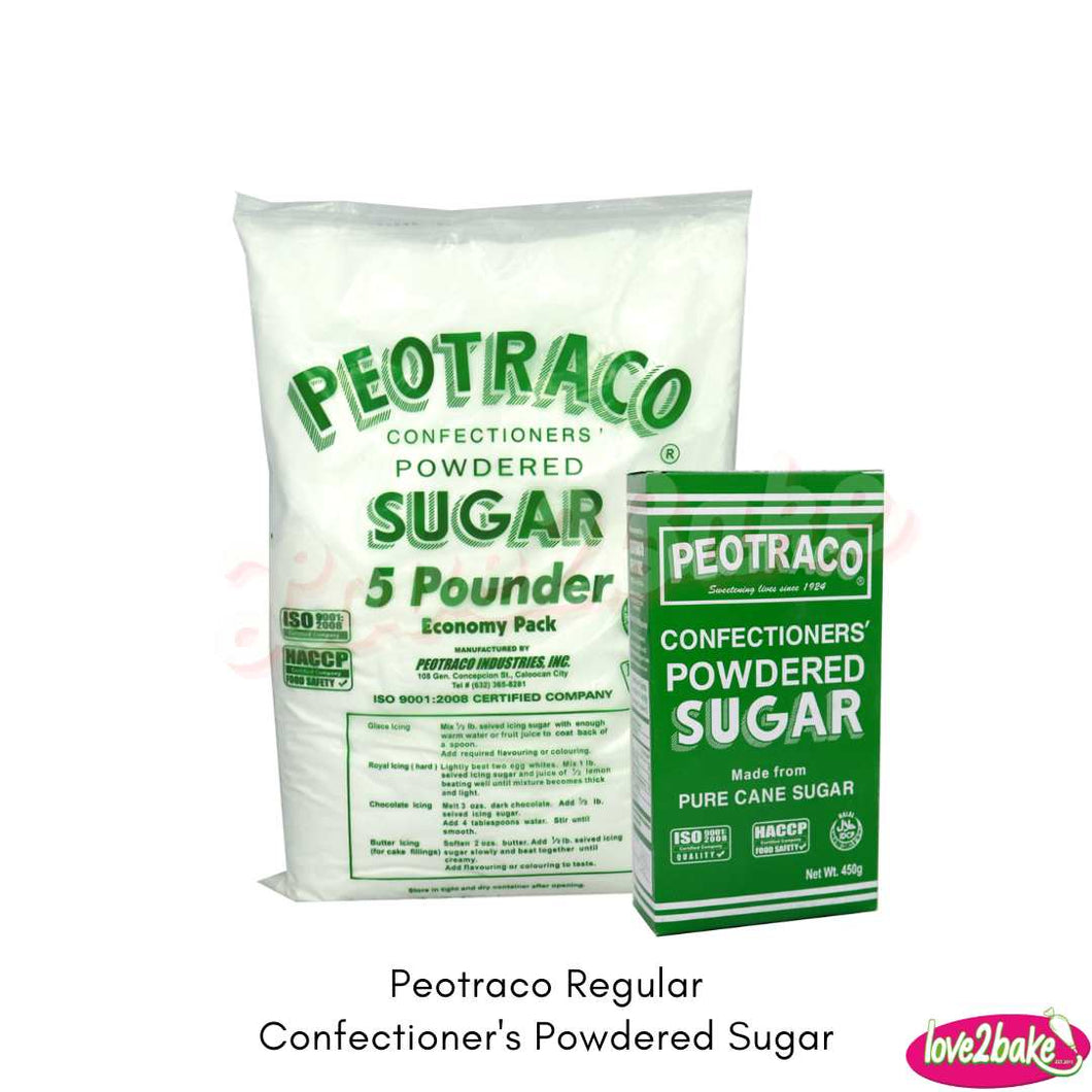 peotraco powdered sugar