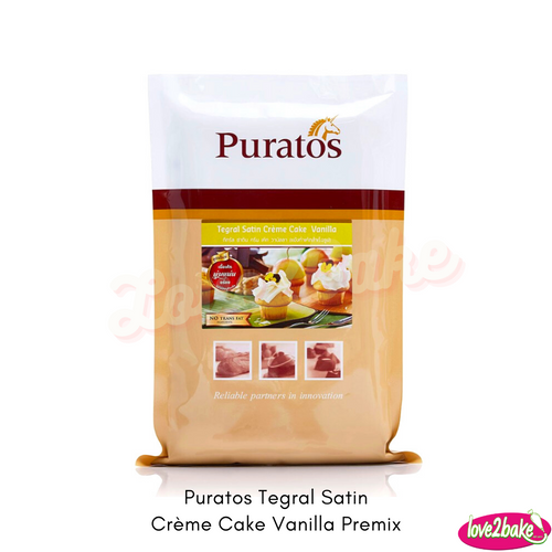 puratos creme cake vanilla premix