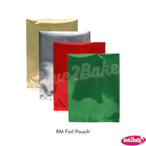 rm colored foil pouch