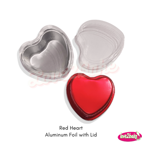 red heart aluminum foil