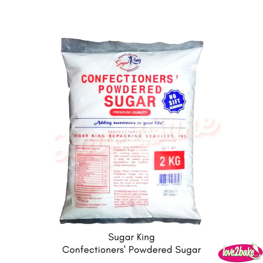 Sugar King Confectioners' Powdered Sugar Love2Bake Philippines