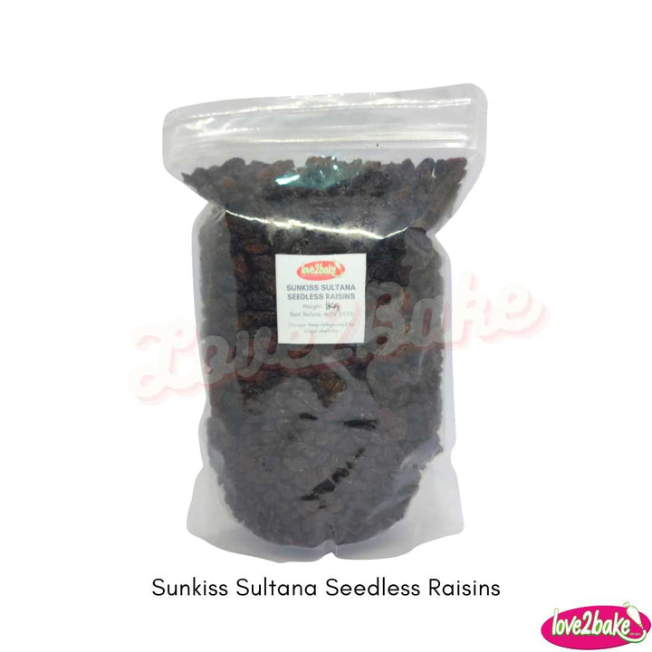 Sunkiss Sultana Seedless Raisins – Love2Bake Philippines