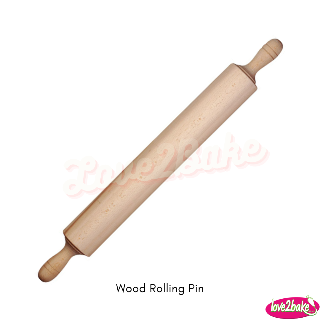 Wood rolling pin love2bake philippines